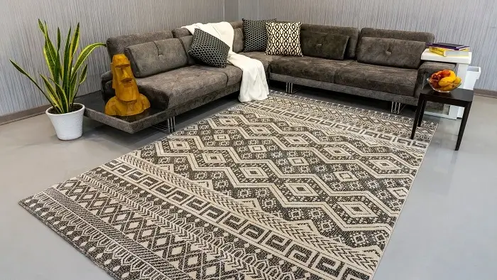 boho rugs with tassels